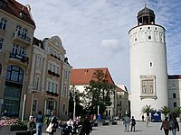 Görlitz - Elisabethstraße und Dicker Turm